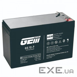 Акумуляторна батарея GEM Battery 12V, 7.0A (GS 12-7)