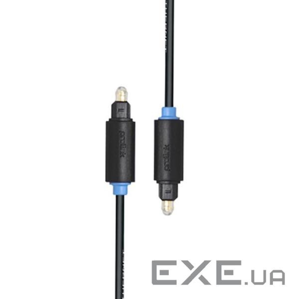 Кабель мультимедійний аудіо оптичний TOSLINK 3.0m Prolink (PB111-0300)