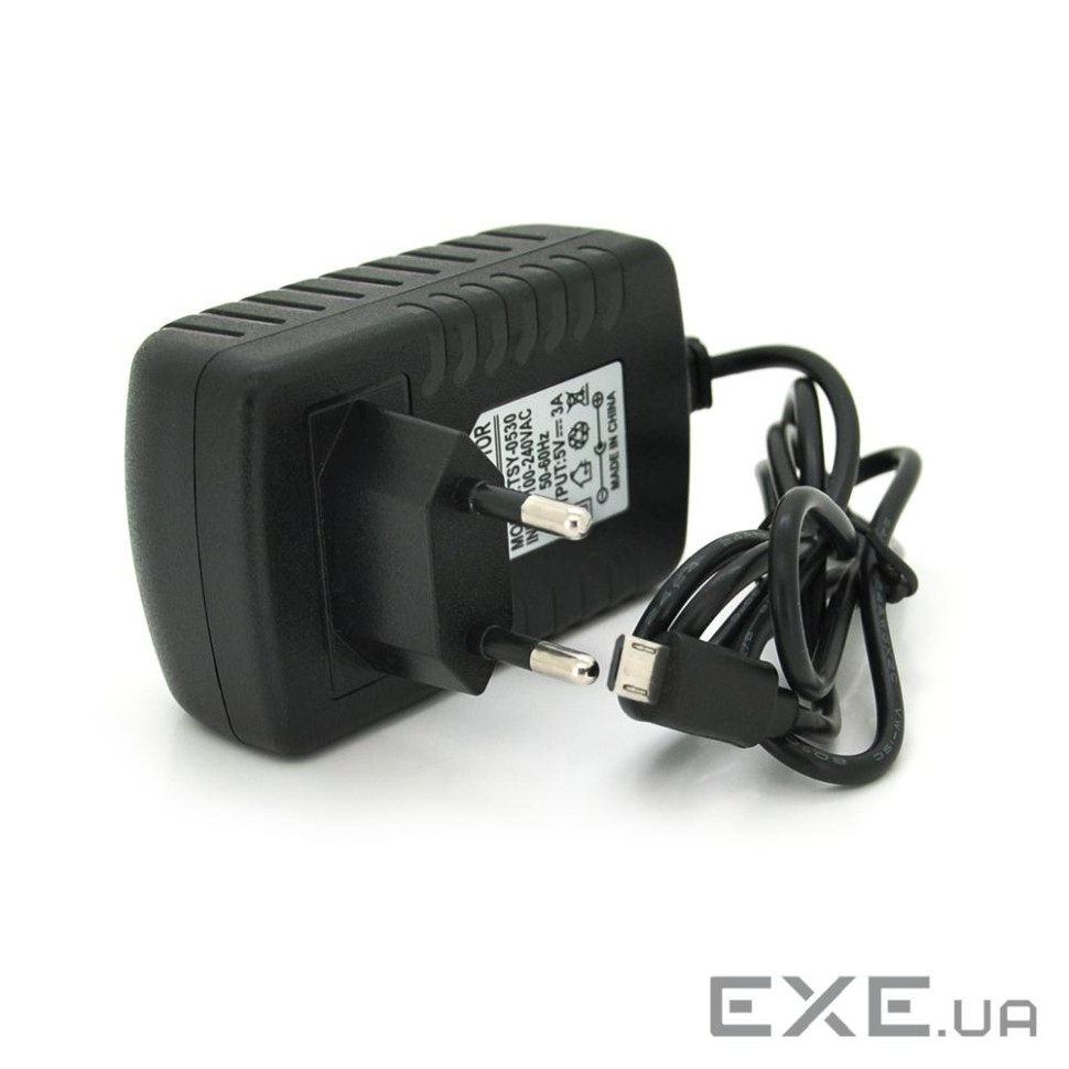 СЗУ Noname 220V-micro USB, 5V, 3A, Black, OEM (GX-0530)