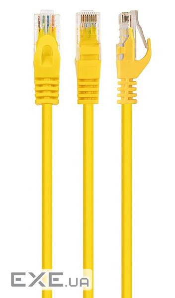 Патчкорд UTP Cat.5e (7м жовтий ), CU (PAUT3700-CU-YL)