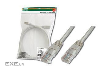 Патч корд DIGITUS CAT 5e UTP, 20м, AWG 26/ 7, PVC, серого кольору (DK-1511-200)