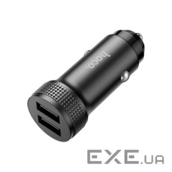 Зарядний пристрій HOCO Z49 Level 2xUSB Black (6931474795601)