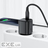 Зарядний пристрій 1xUSB-C 45W Gan A119 Fast Charger black Acefast (6974316285007)
