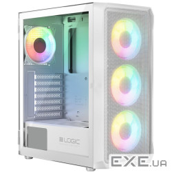 Корпус LOGIC CONCEPT Portos ARGB Midi White (AT-PORTOS-20-0000000-0002)