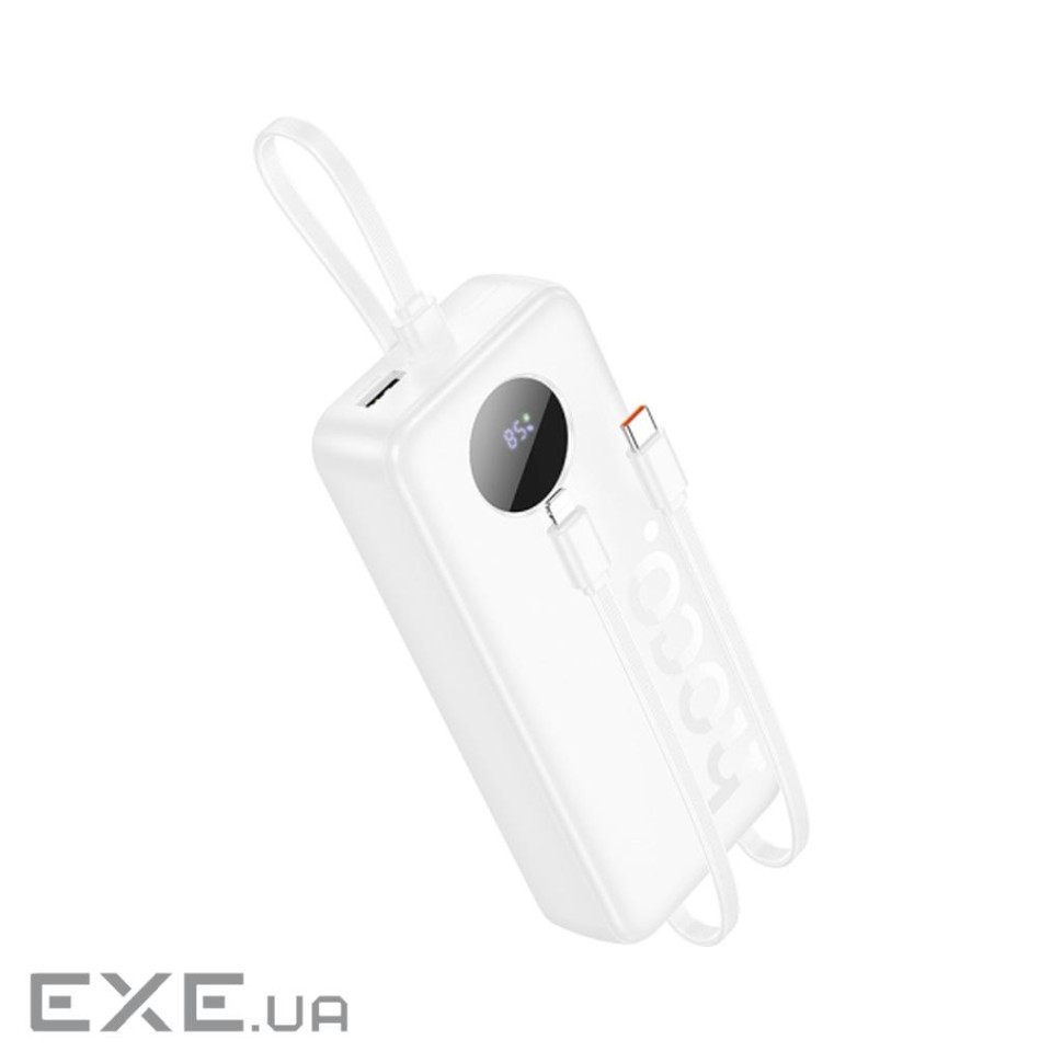 Батарея універсальна HOCO 20000mAh, PD/20W, 22.5W, White (J132A / 42067) (J132A / 42067 White)