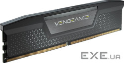 Пам"ять 32Gb DDR5, 5200 MHz, Corsair Vengeance, Black, 40-40-40-77, 1.25V, з ра (CMK32GX5M1B5200C40)