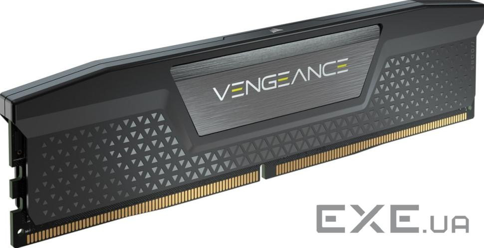 Пам"ять 32Gb DDR5, 5200 MHz, Corsair Vengeance, Black, 40-40-40-77, 1.25V, з ра (CMK32GX5M1B5200C40)