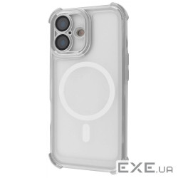 Чехол New Matte Case with Magnetic Ring iPhone 13 Pro silver (71426)