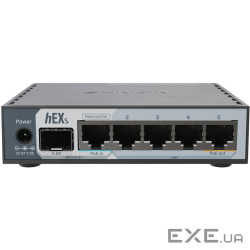 Маршрутизатор Mikrotik hEX S (E60iUGS)