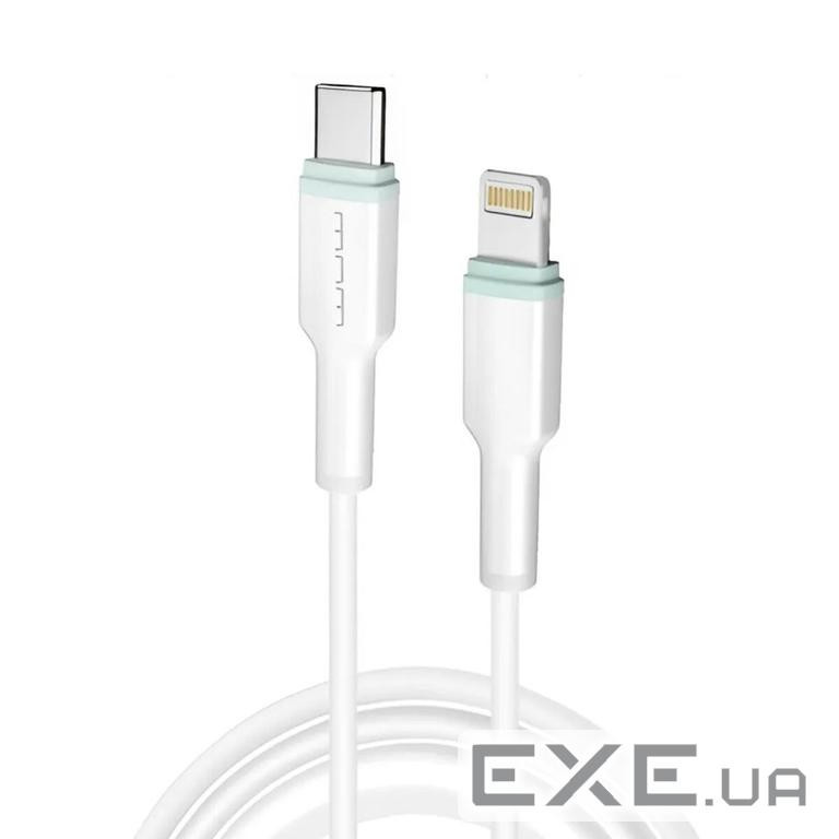 Кабель WUW-X206 Type-C to Lightning PD20W 1m white (WUW-X206TL)