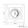 Светорегулятор Videx BINERA LED 200Вт кремовый (VF-BNDML200-CR)