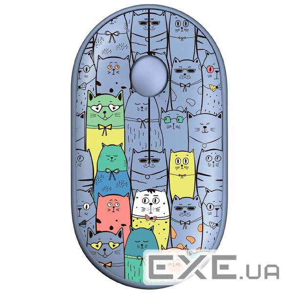 Миша 2E MF300 Pets Silent WL BT Cats (2E-MF300WPETSBL)
