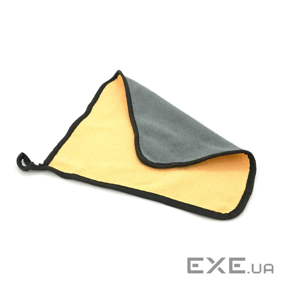 Мікрофібра 30х30см потовщена, Gray / Yellow (CM-MP-30 / 30Y)