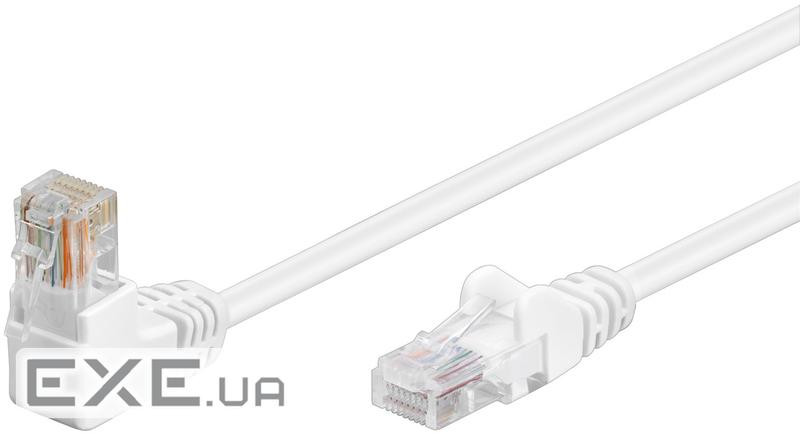Патч-корд неекранований RJ45 UTP5e 5.0m,patch D=4.9mm AWG26 1x90ё Gold,білий (75.09.4166-1) (75.09.4166-1)