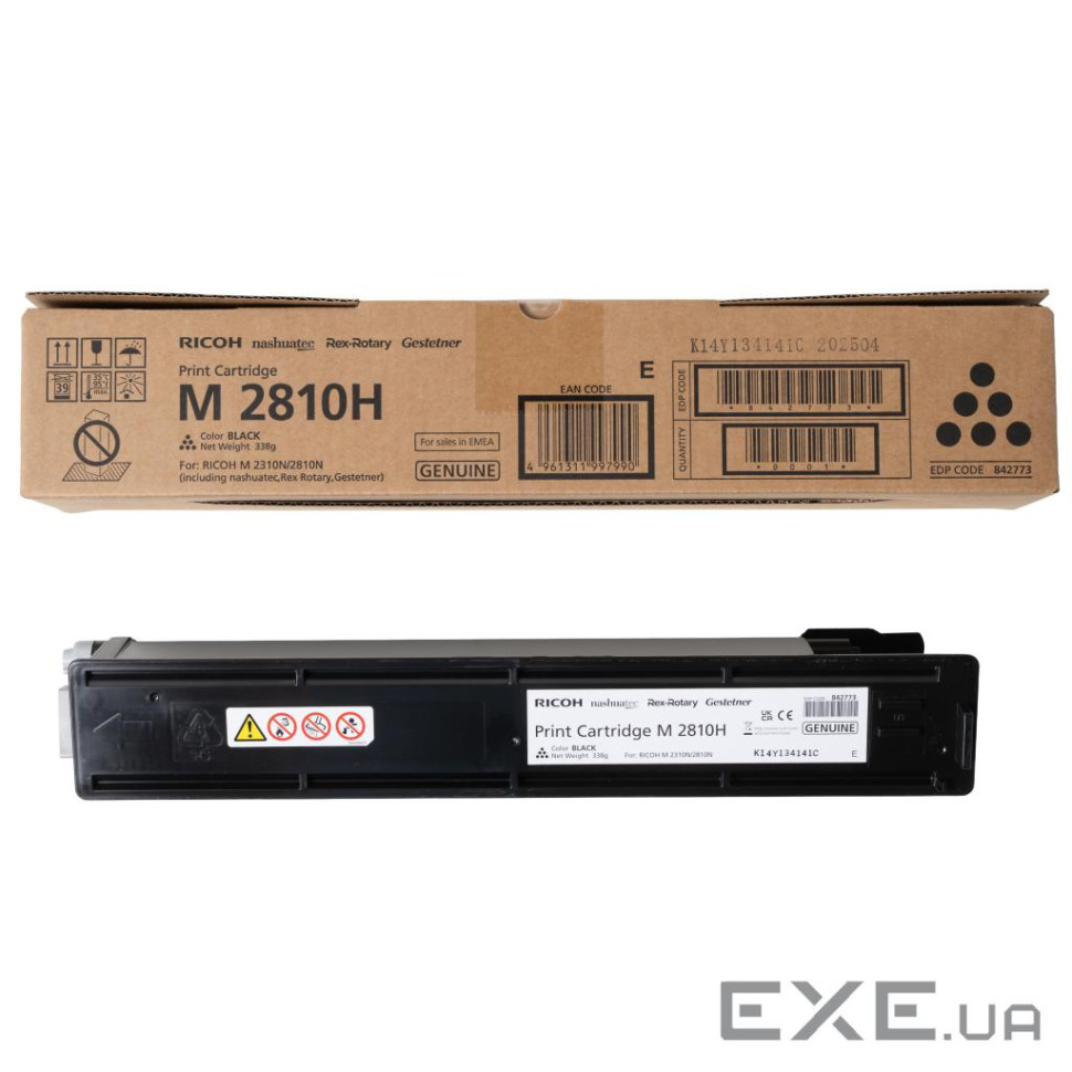 Тонер-картридж Ricoh M2810H black 17.5K, для M2310N, M2810N (842773)