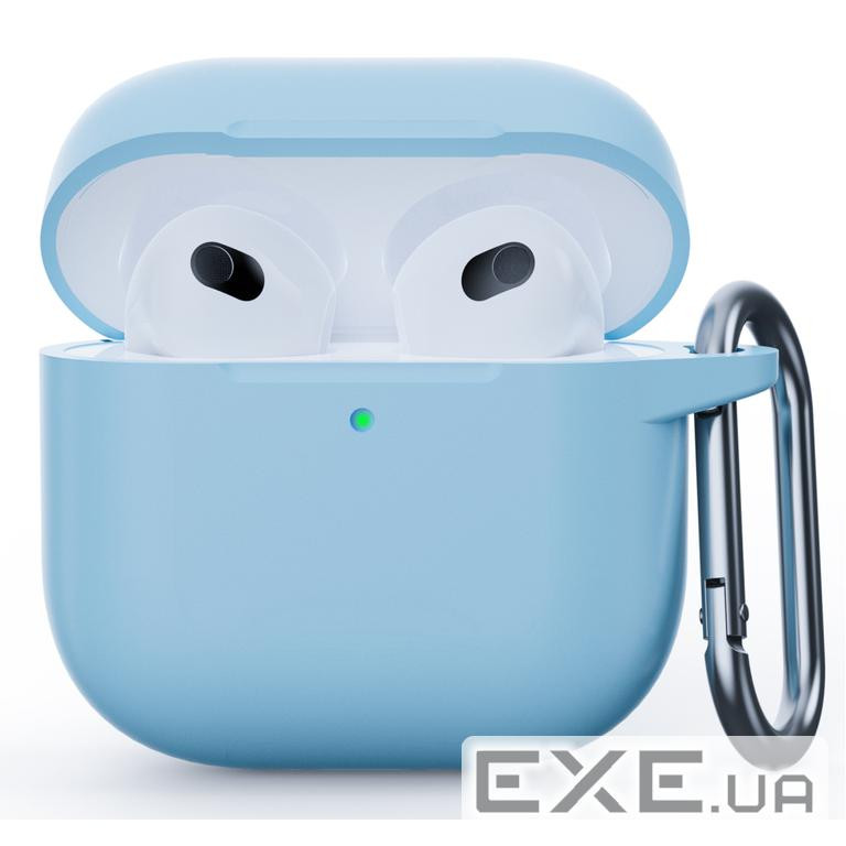 Чохол для навушників Armorstandart Hang Case для Apple AirPods 4 Light Blue (ARM81283)