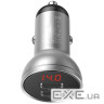 Зарядний пристрій Baseus Digital Display Dual USB 4.8A 24W silver (CCBX-0S)