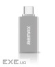 Адаптер Remax Glance USB-USB Type-C RA-OTG1 Silver (2000700004672)