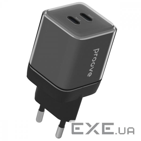 СЗУ Proove Pure GaN Max 67W (Type-C + Type-C) black (WCPU67022201)