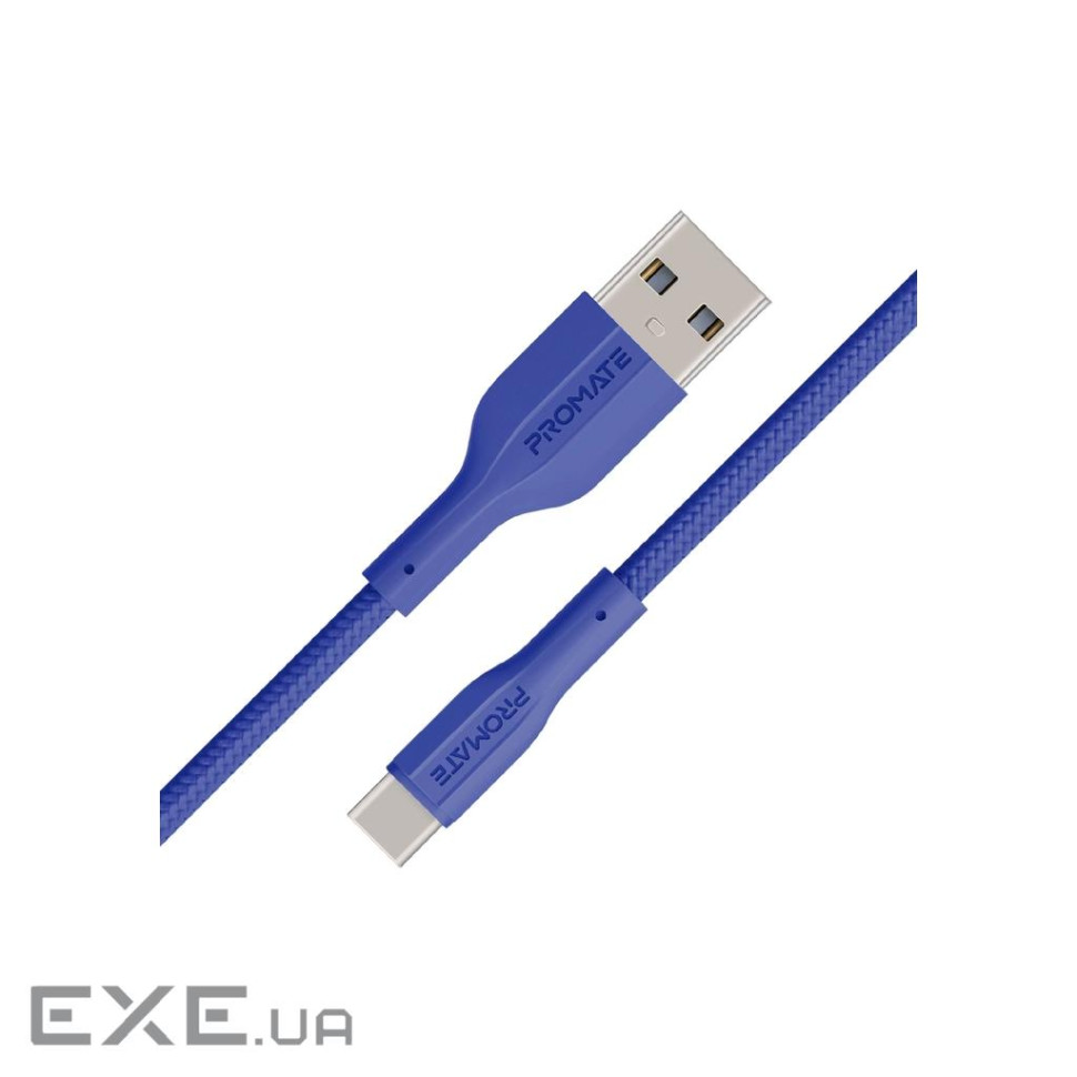 Дата кабель USB 2.0 AM to USB-C 1.2m Promate (xcord-ac.navy)