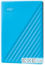 Портативний жорсткий диск WD My Passport 4TB USB3.2 Blue (WDBPKJ0040BBL-WESN)