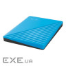 Портативний жорсткий диск WD My Passport 4TB USB3.2 Blue (WDBPKJ0040BBL-WESN)