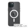 iPhone 15 Plus Clear Case with MagSafe,Model A3128 (MT213ZM/A)
