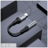 Перехідник USB-C to 3.5mm F 0.12m Black HOCO (6942007608886)