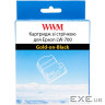 Картридж зі стрічкою WWM для Epson LW-700 24mm х 8m Gold-on-Black (WWM-SC24KZ) 8m Gold-on-Black (WWM-SC24KZ)