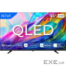 Телевізор 55", QLED, UHD, Google TV KIVI 55U820KB