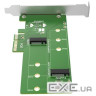Контроллер Maiwo Multi-Size PCIex4 & SATA to M.2 (M-Key or B-key) KT015 SSD (45774)