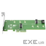 Контроллер Maiwo Multi-Size PCIex4 & SATA to M.2 (M-Key or B-key) KT015 SSD (45774)