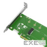 Контроллер Maiwo Multi-Size PCIex4 & SATA to M.2 (M-Key or B-key) KT015 SSD (45774)