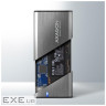 Кишеня зовнішня AXAGON USB-C 3.2 Gen 2 metal box for M.2 NVMe & SATA SSD SuperSpeed (EEM2-SG2)