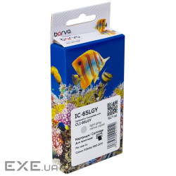 Картридж Barva Canon CLI-65LGY (4222C001) 140sh, light gray (IC-65LGY)