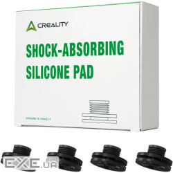 Запчастина для 3D-принтера Creality Shock-absorbing Silicone Pad-4Pcs (4004010271)
