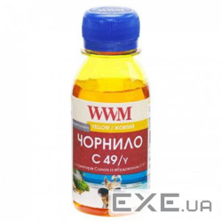 Чорнило WWM Canon GI-490 100г Yellow (C49/Y-2)
