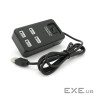 USB хаб YT-HWS4-B 4-port