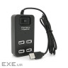 USB хаб YT-HWS4-B 4-port