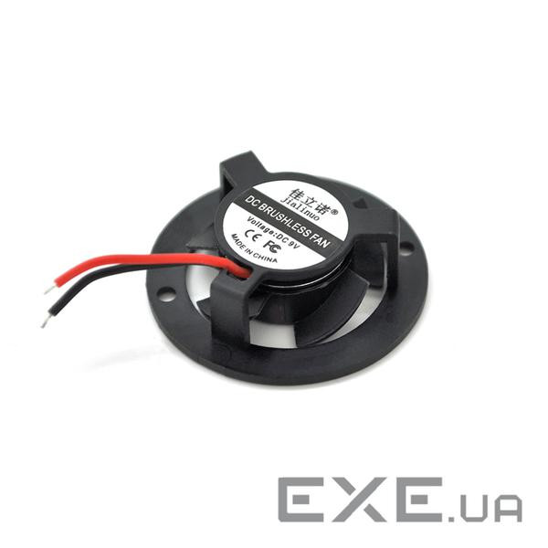 Кулер корпусний JLN3510 35x35x10mm, 2pin, під паяння, 9V / 0.18A / 0.8W (CC-3510 35x35x10 / 2) , 9V / 0.18A / 0.8W (CC-3