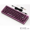 Клавіатура Thunderobot VIC68 Gateron Magnetic Jade Switch Purple USB UA (6932066317201)