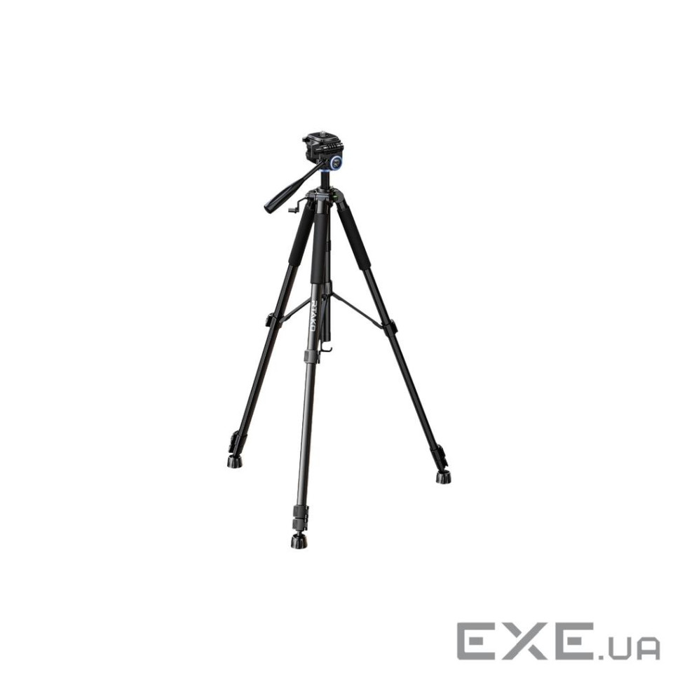 Штатив RTAKO VT-990S 1.9M HEXAGONAL PHOTOGRAPHY TRIPOD Black (6942063201724)