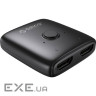 Спліттер ORICO HDMI-compatible Bi-directional Splitter HDMI - 2HDMI v2.0 (HS2-A1-BK-EP)