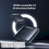 Спліттер ORICO HDMI-compatible Bi-directional Splitter HDMI - 2HDMI v2.0 (HS2-A1-BK-EP)