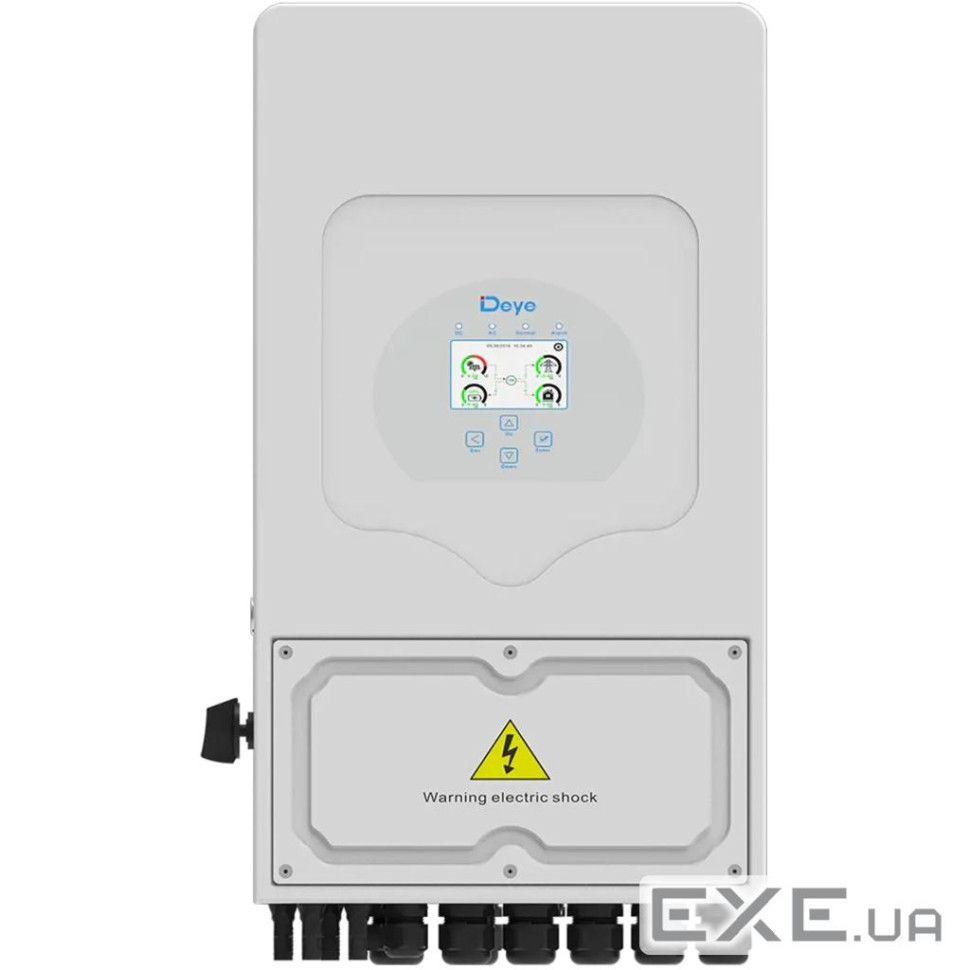 Гібридний інвертор DEYE SUN-3.6K-SG05LP1-EU-AM2-P 3.6kW LV-battery 1 MPPT 220V Однофазний (SUN-3.6K-