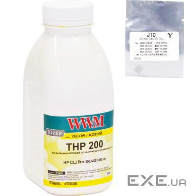 Тонер HP CLJ Pro 200/M251/M276n Yellow +chip WWM (TC200Y)