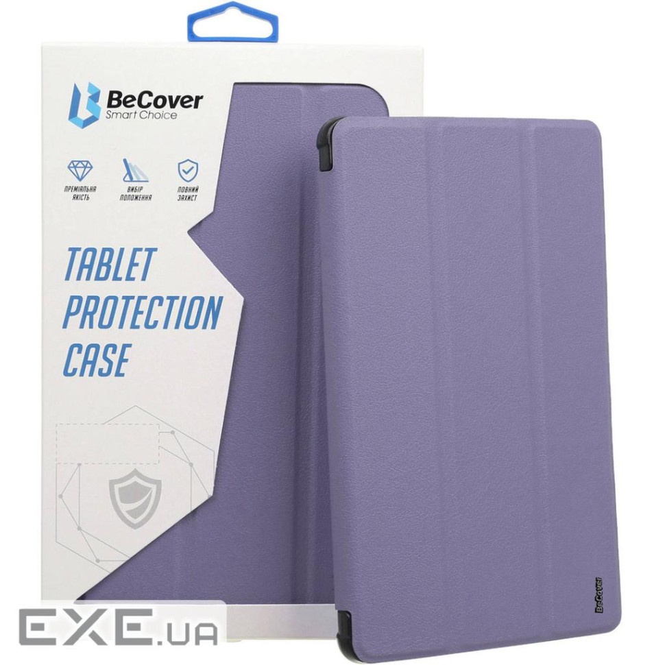 Чeхол-книжка BeCover Tri Fold Soft TPU Silicone для Apple iPad Pro 12.9 2020/2021/2022 Purp (711739)