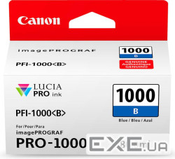 Картридж Canon PFI-1000B (Blue) (0555C001)