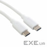 Дата кабель USB-C to USB-C 1.0m USB 3.1 Extradigital (KBU1674)