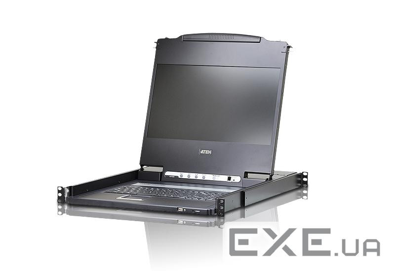KVM Консоль DVI з Full HD 17" LCD екраном, 1 кабель в комплекті , 19" (CL6700MW-ATA-RG)
